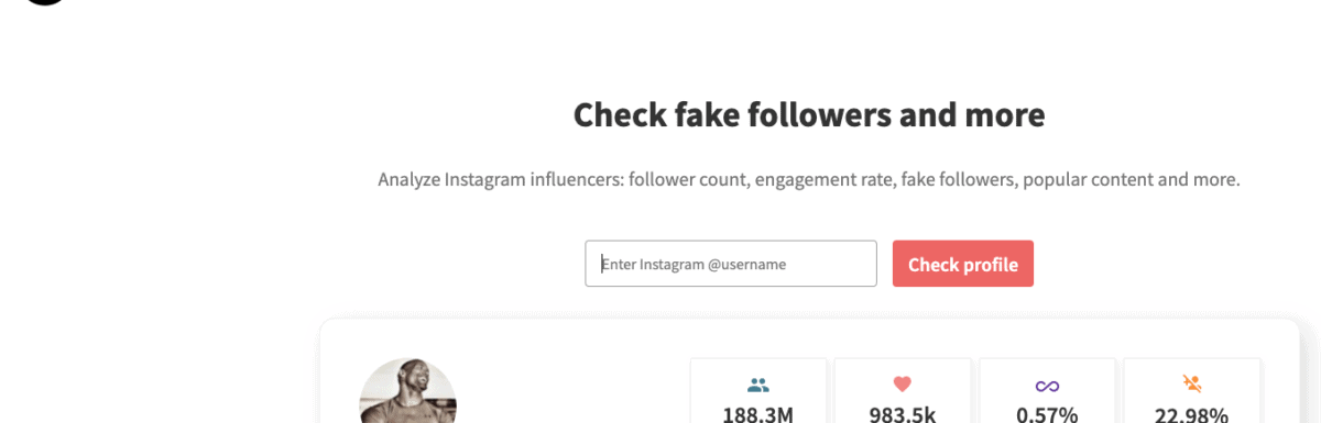 How to identify fake follower on Instagram